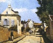 Pang Schwarz street map, Camille Pissarro